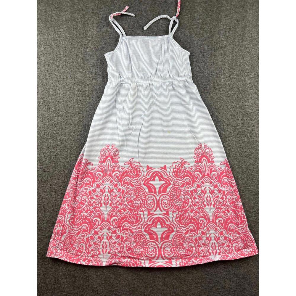Gymboree Girls' Sleeveless Summer‎ Dress with Pink Pattern Size 7